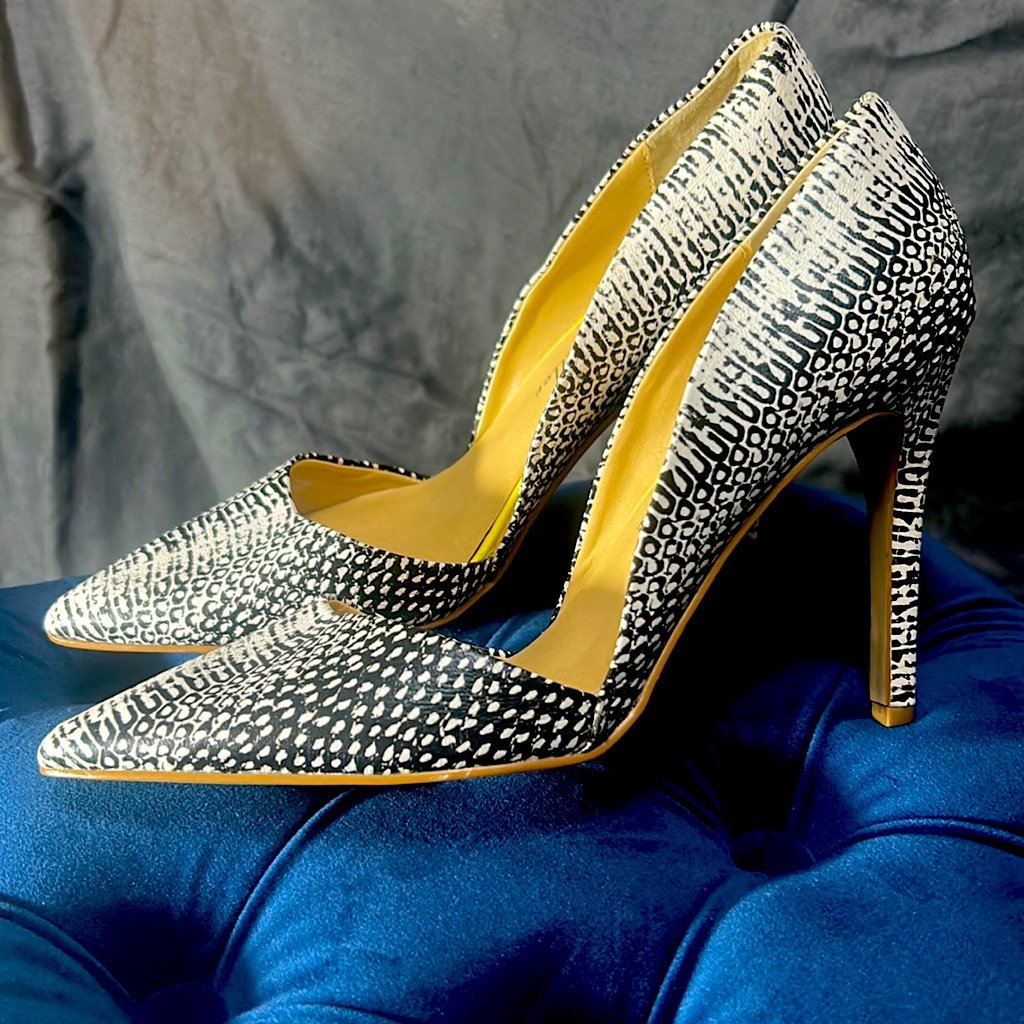 Ann Marino By Bettye Muller Designer Heels, Sz 8.5
